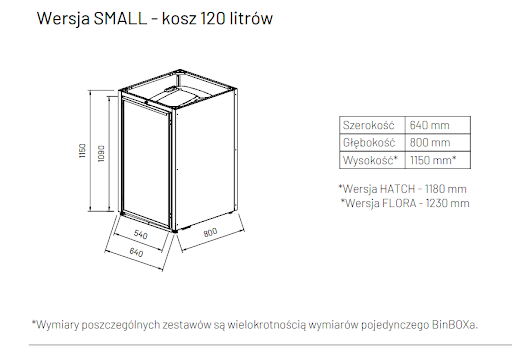 BinBOXY Hatch Small SET 4 | PROMOCJA